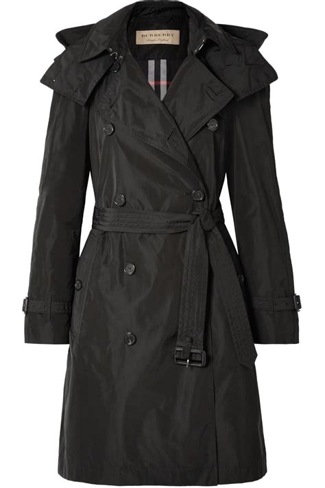 burberry amberford hooded trench coat|Burberry full length trench coat.